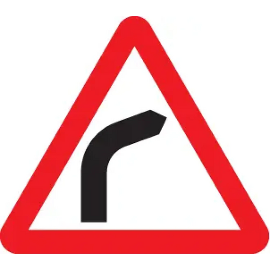 57760 Bend ahead - right class R2 600mm triangle c/w channelling Miscellaneous