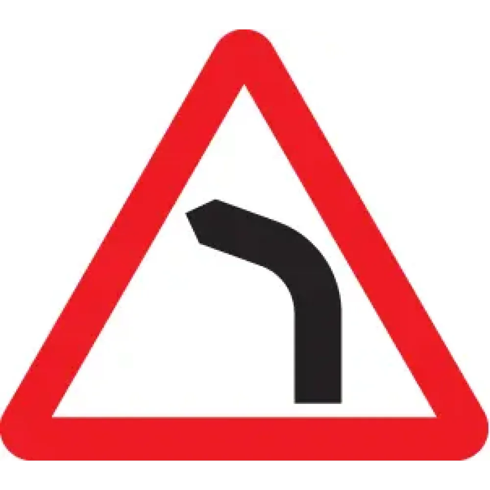 57761 Bend ahead - left class R2 600mm triangle c/w channelling Miscellaneous
