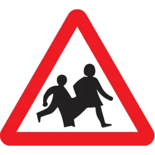 57794 Children ahead class R2 600mm triangle c/w channelling Miscellaneous