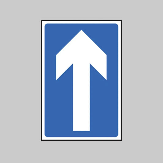 One way traffic class RA1 300x450mm c/w channelling