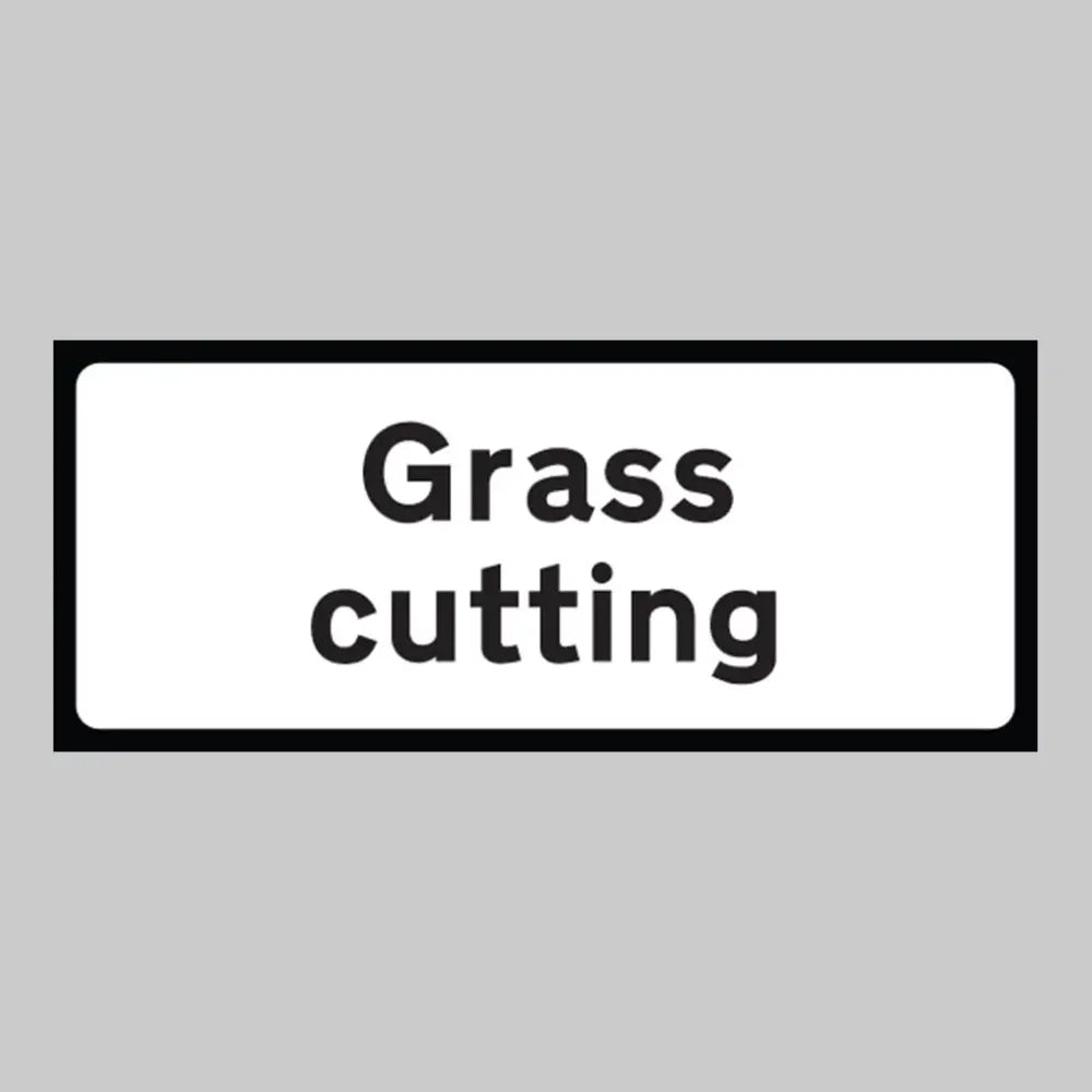 Grass cutting supplementary plate 850x355 Class RA1 zintec