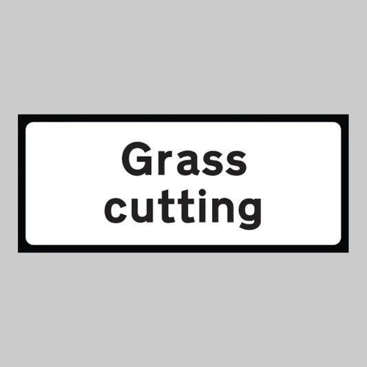 Grass cutting supplementary plate 850x355 Class RA1 zintec