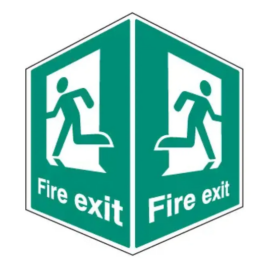 Fire exit - projecting sign