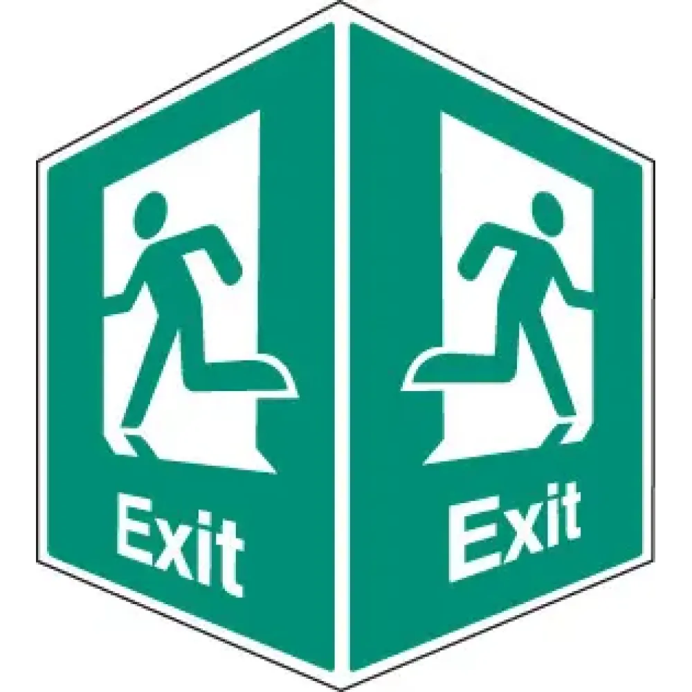 Exit - projecting sign