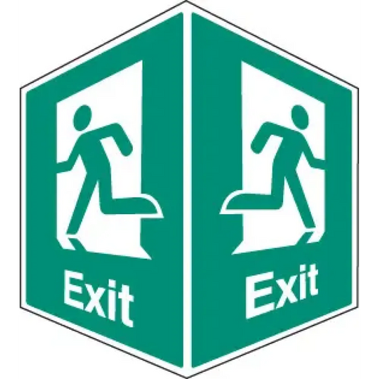 Exit - projecting sign