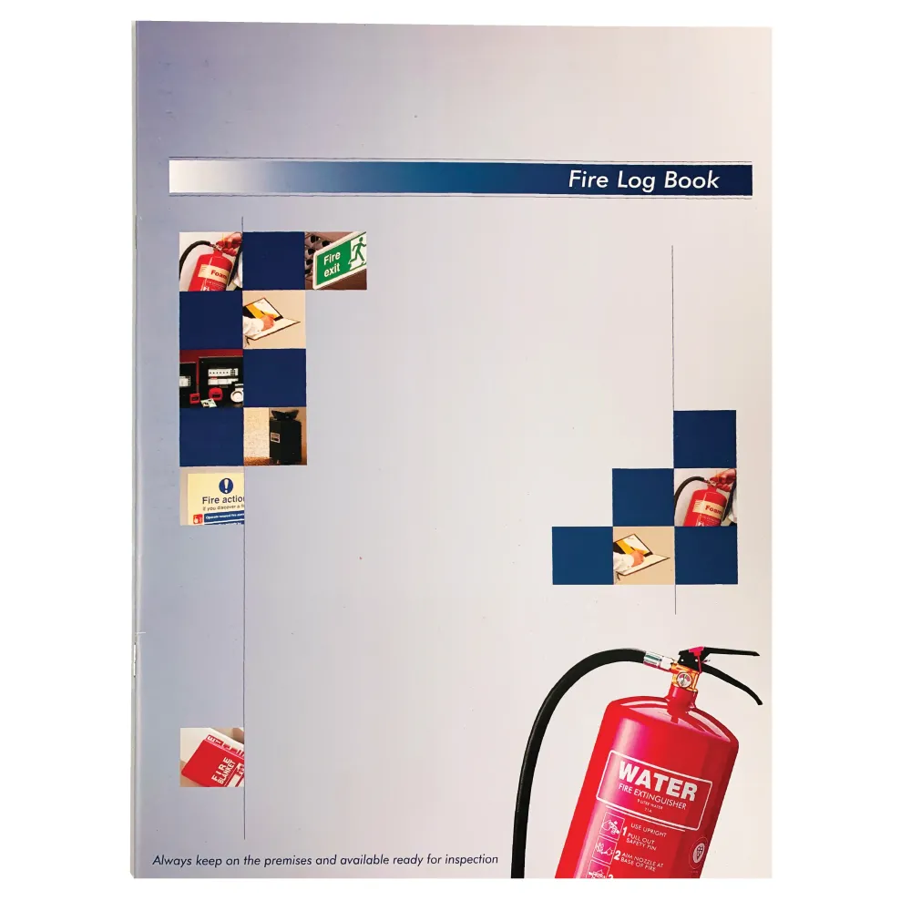 Fire log book A4