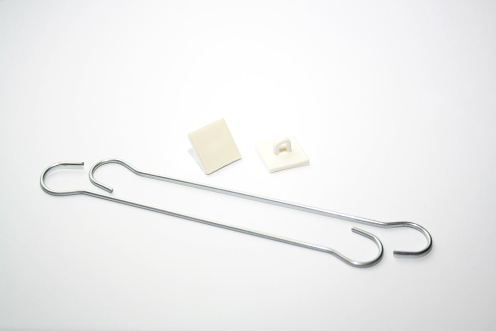 Suspension wire kit - 150mm length c/w 2 ceiling pads