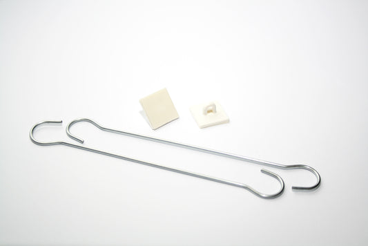 Suspension wire kit - 150mm length c/w 2 ceiling pads