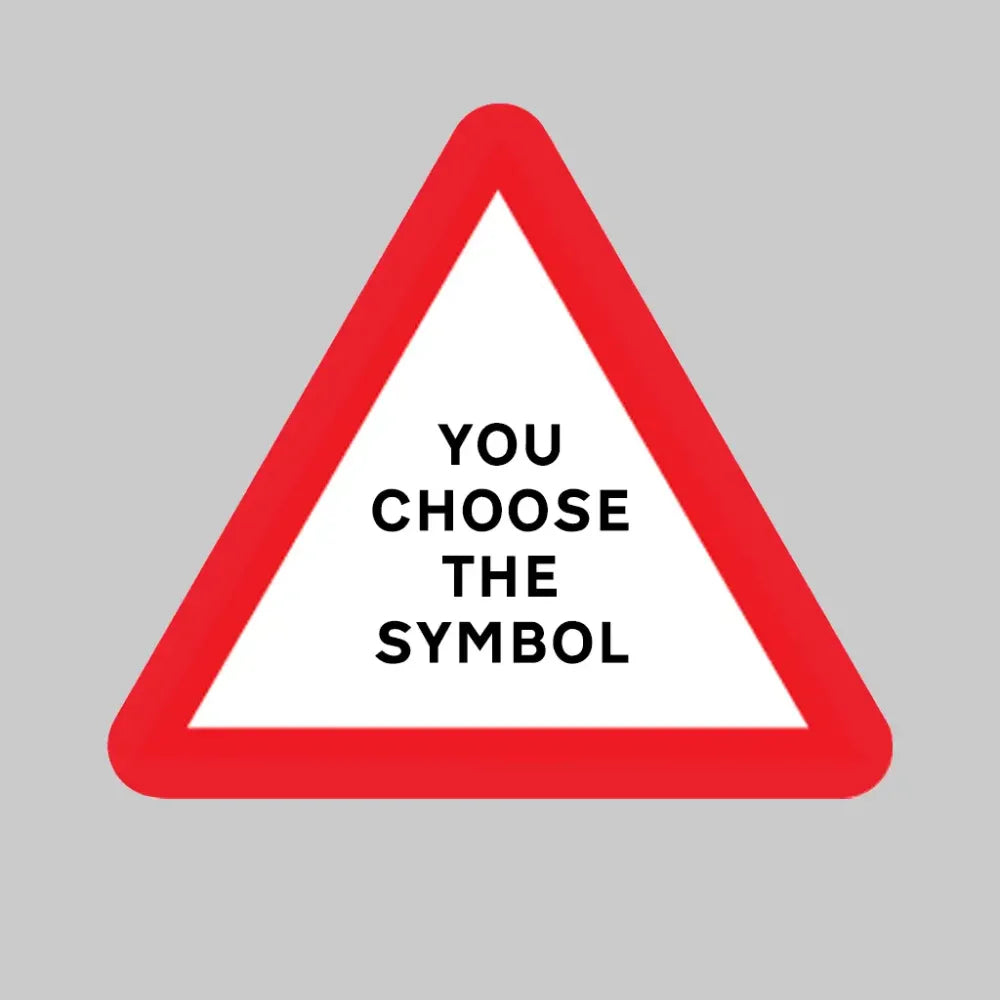 Your message here 750mm triangle Class RA1 zintec
