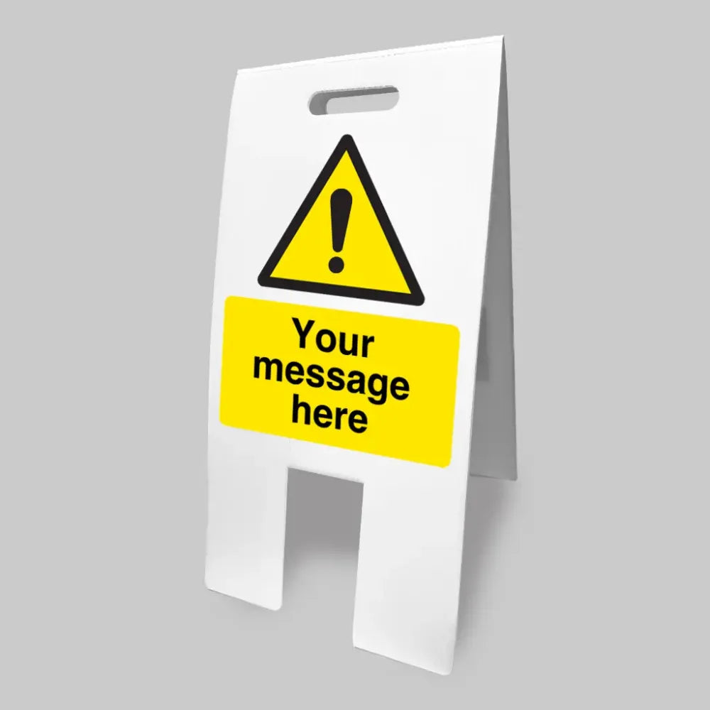 Standard special (self standing floor sign)