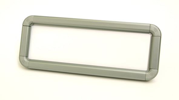 Suspended frame 450x150mm Grey c/w suspension kit