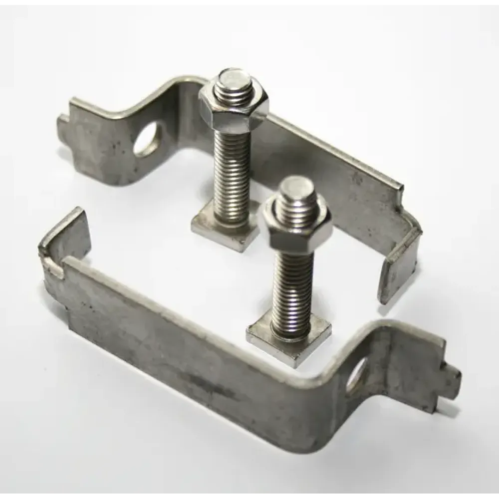 Stainless steel back to back clips 50mm (pair)