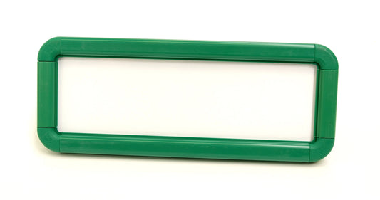Suspended frame 450x150mm green c/w suspension kit