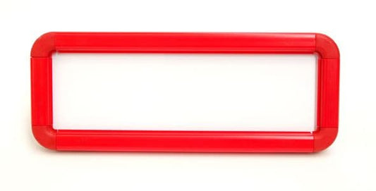 58706 Suspended frame 300x100mm red c/w kit  (300x100mm) Safety Sign