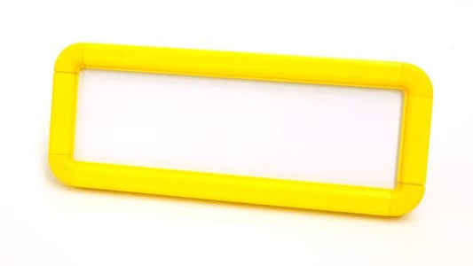 58713 Suspended frame 300x100mm yellow c/w kit  (300x100mm) Safety Sign