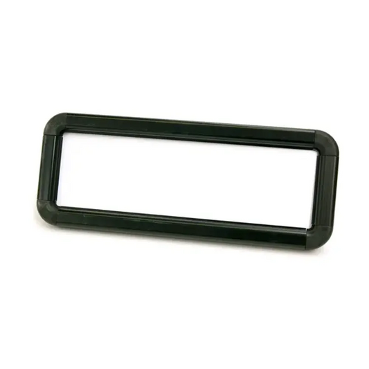 Suspended frame 300x100mm black c/w suspension kit
