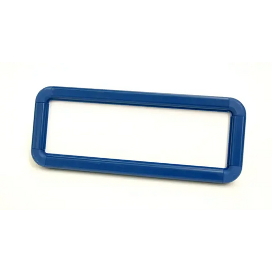 Suspended frame 300x100mm blue c/w suspension kit
