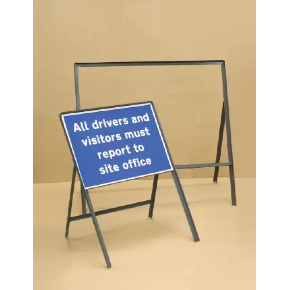 Sign frame 1050x750mm - 300mm legs