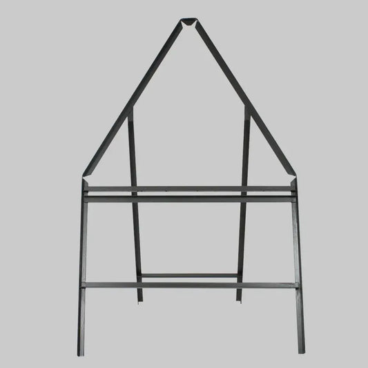Sign frame 750mm triangle with supp plate - 300mm legs
