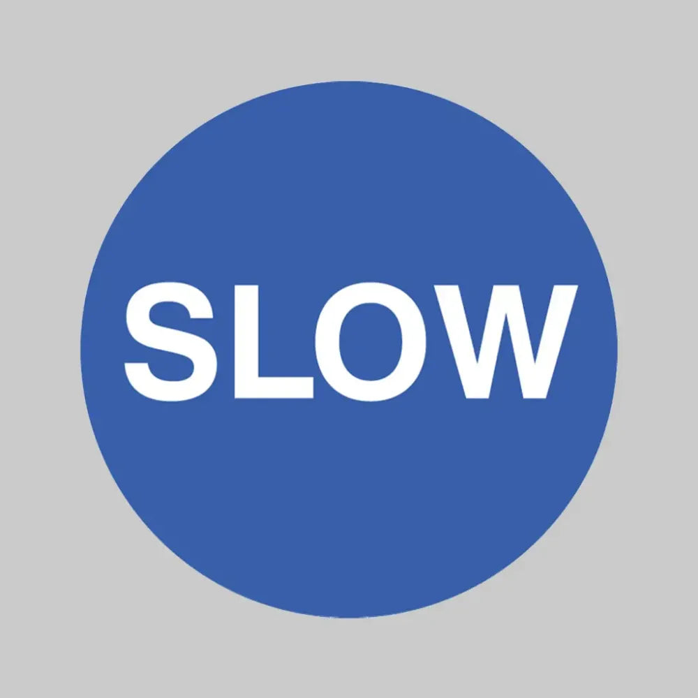 Slow floor graphic 400mm dia