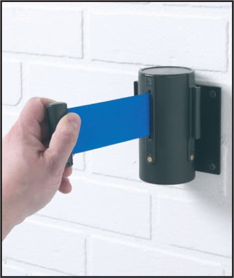 59020 Retractable wall mounted barrier (red)  (2.3M) Safety Sign