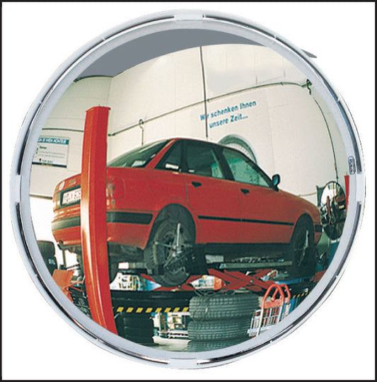 Multi-purpose safety mirror 800mm diameter viewing distance 20m