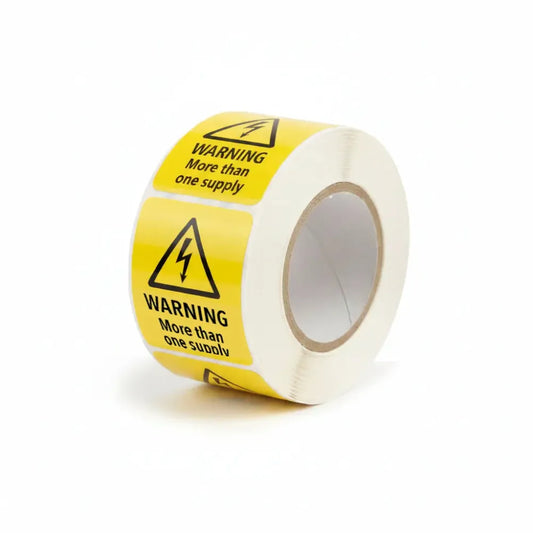 Warning more than one supply roll of 100 labels 40x50mm