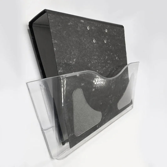 59899 Clear polystyrene document holder for A4 binders 380x180x105mm Miscellaneous - Posters & Frames