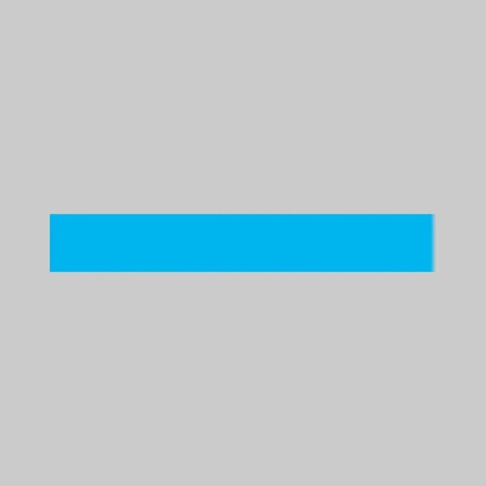 Pipe colour band 150x980mm light blue self adhesive vinyl