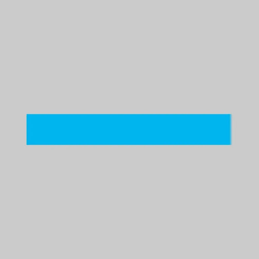 Pipe colour band 150x980mm light blue self adhesive vinyl
