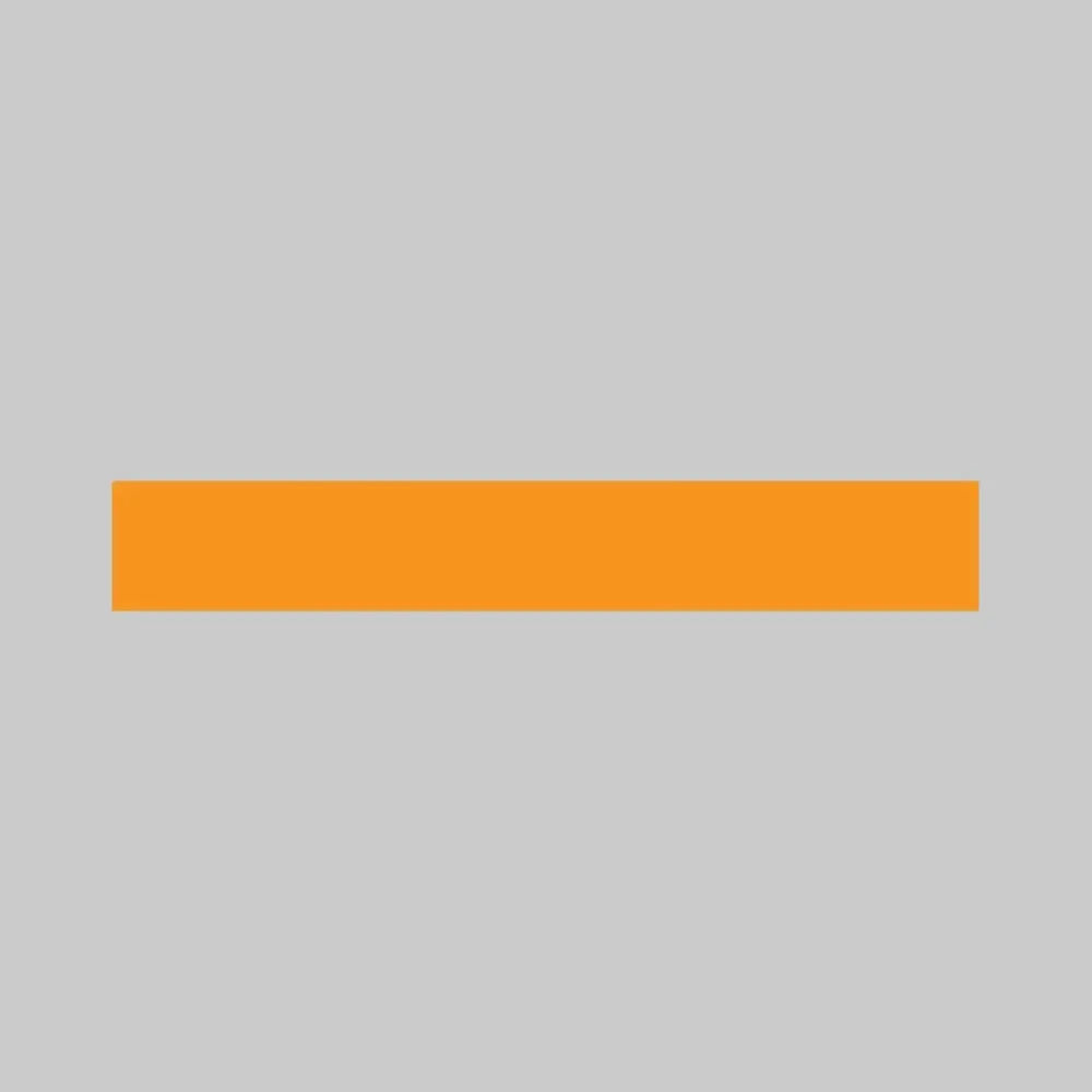 Pipe colour band 150x980mm orange self adhesive vinyl