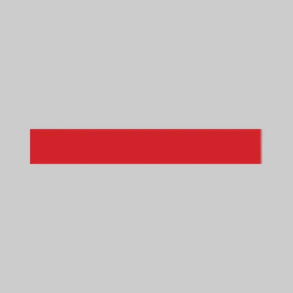 Pipe colour band 150x980mm red self adhesive vinyl