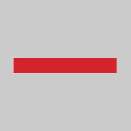 Pipe colour band 150x980mm red self adhesive vinyl