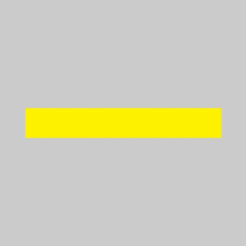 Pipe colour band 150x980mm yellow self adhesive vinyl
