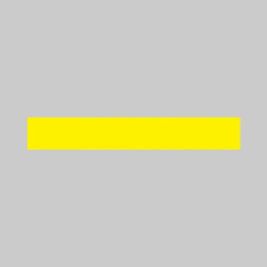 Pipe colour band 150x980mm yellow self adhesive vinyl