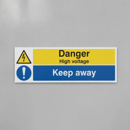 Danger high voltage keep away
