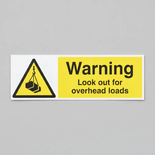 Warning look out for overhead loads