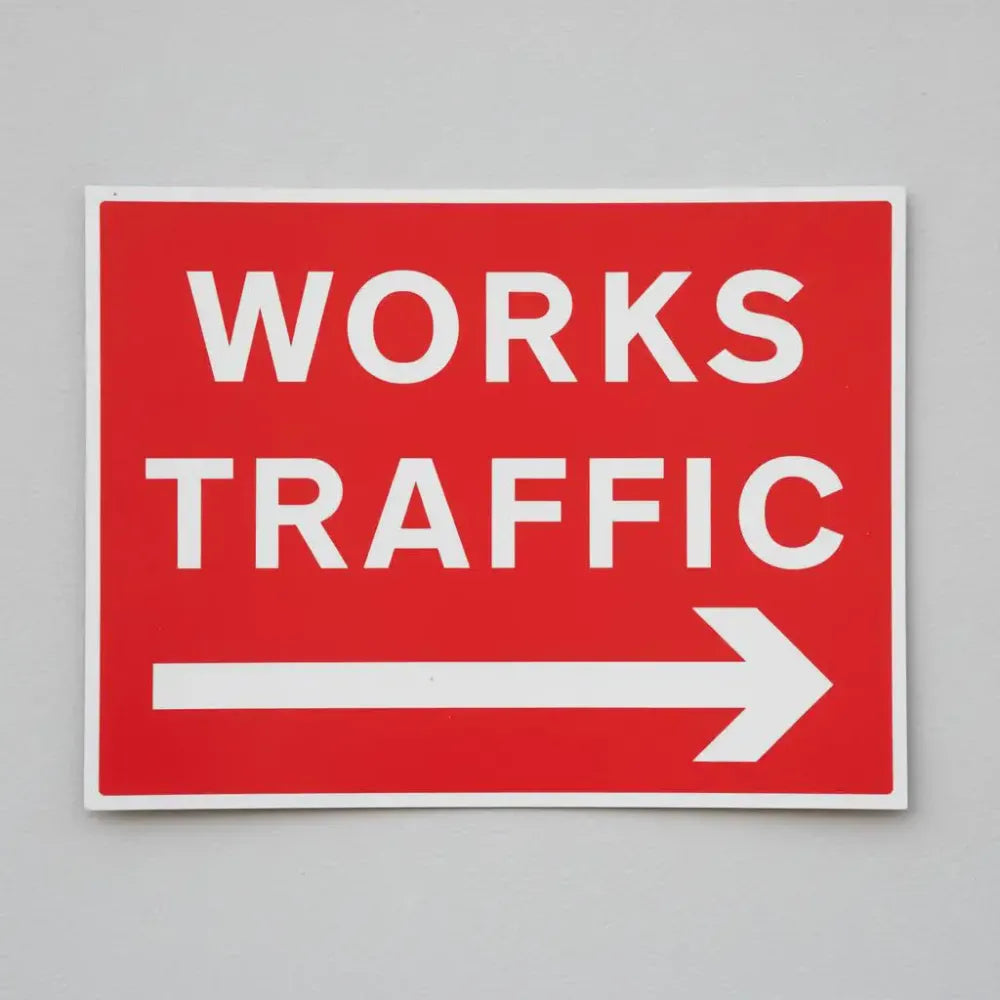 Works traffic arrow right