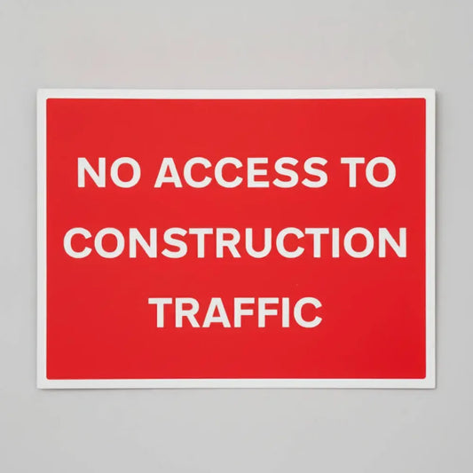 No access to construction traffic
