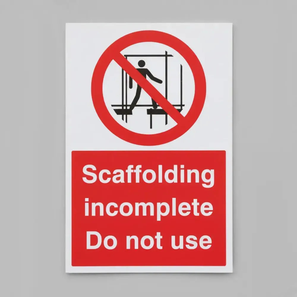 Scaffolding incomplete do not use