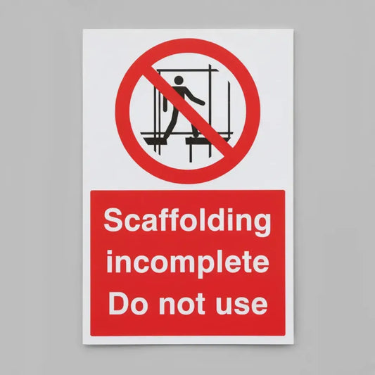 Scaffolding incomplete do not use