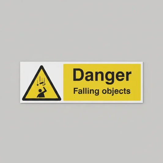 Danger falling objects