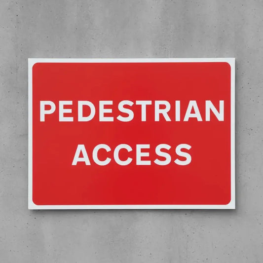 Pedestrian access