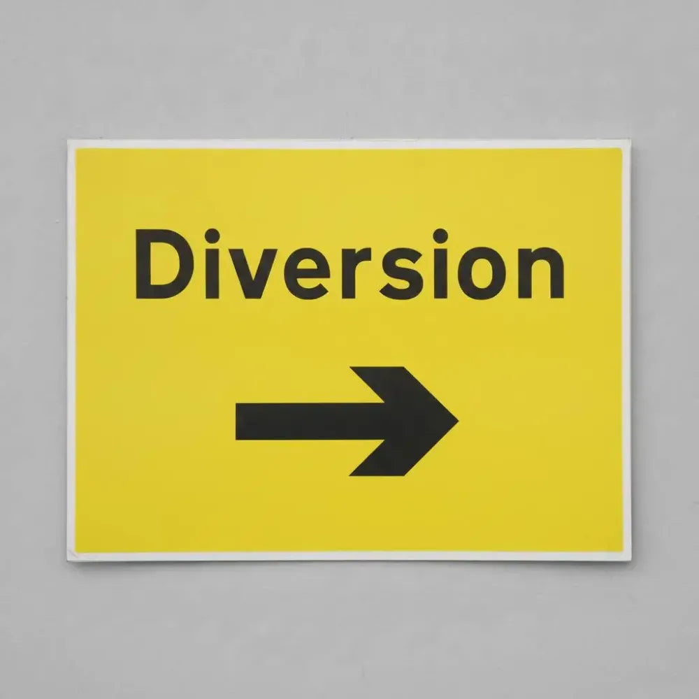 Diversion right arrow