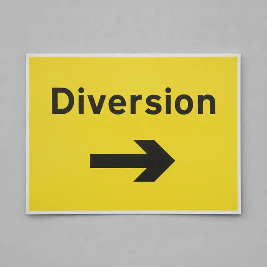 Diversion right arrow