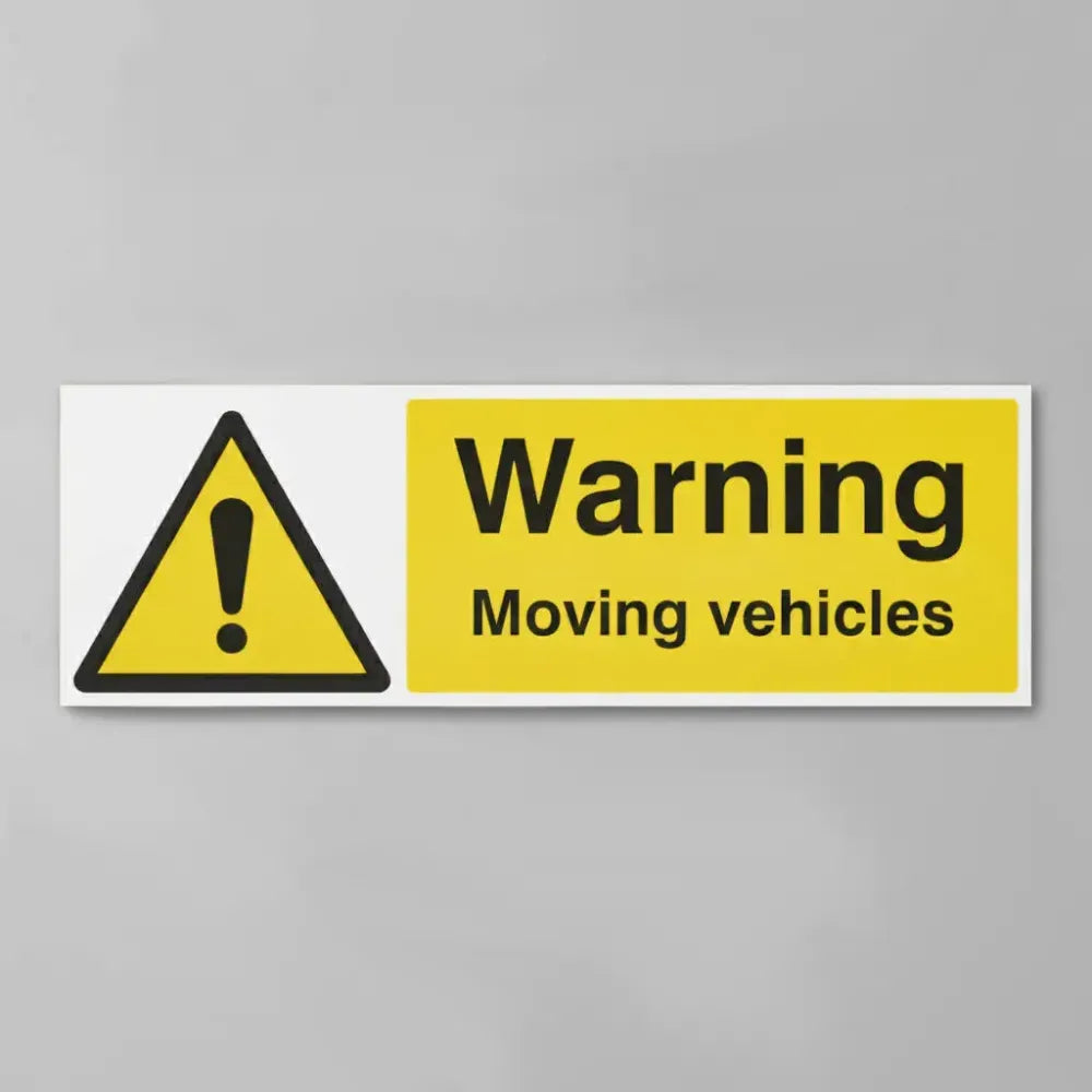 Warning moving vehicles