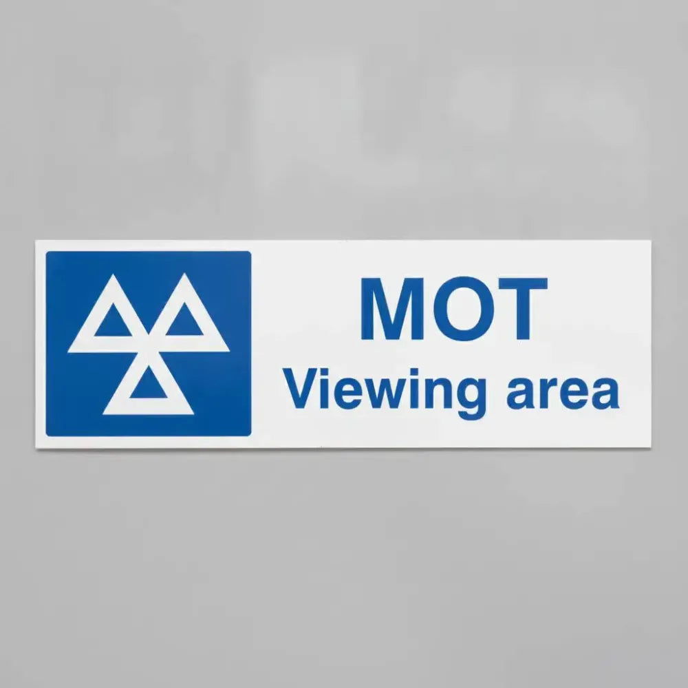 MOT viewing area