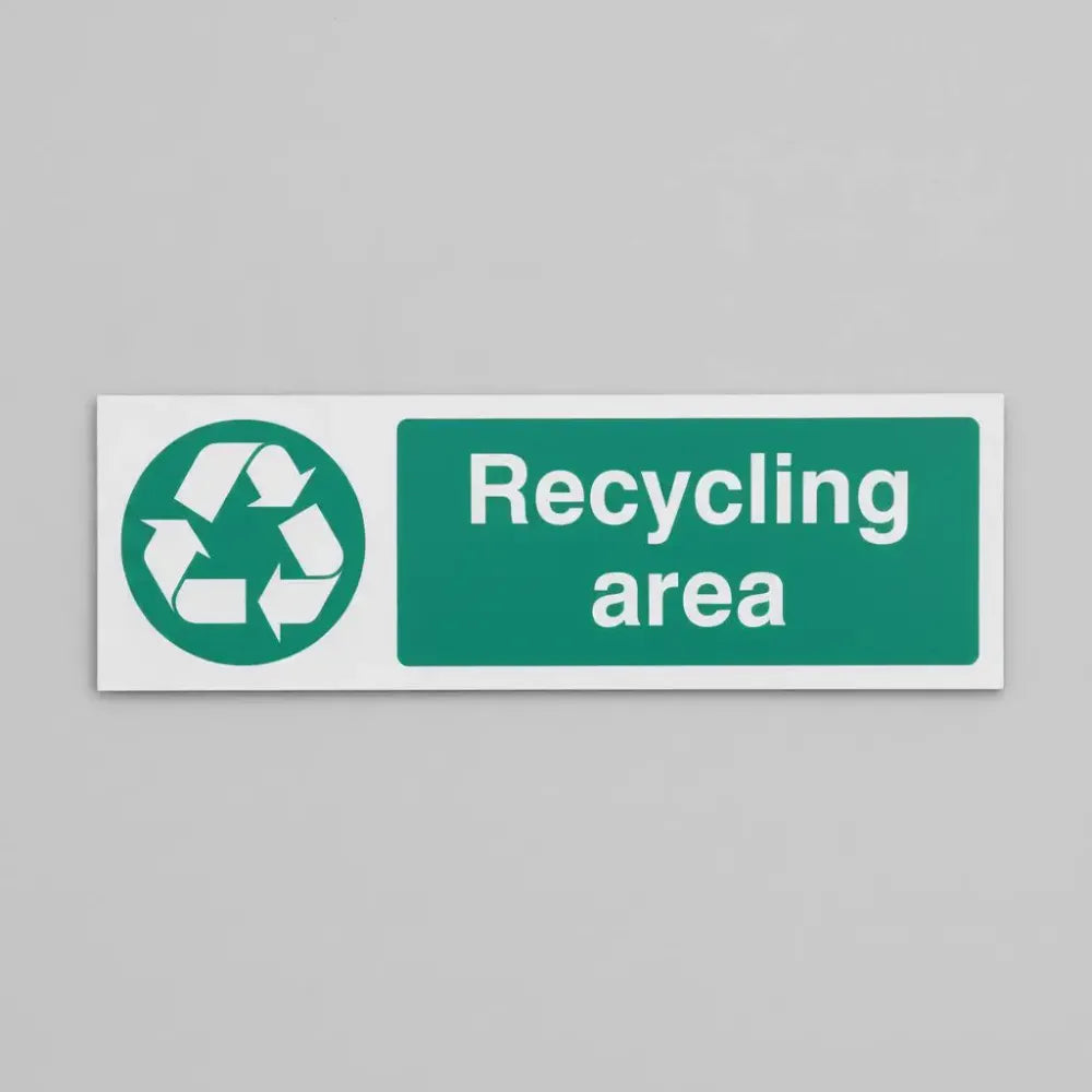 Recycling area