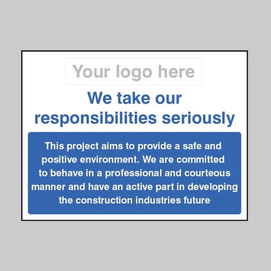 We take our responsibilities seriously   - safe and positive environment