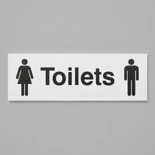 Toilets (male and ladies symbol)